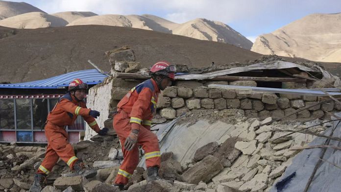 Carrera contrarreloj en el Tíbet en un rescate con temperaturas bajo cero