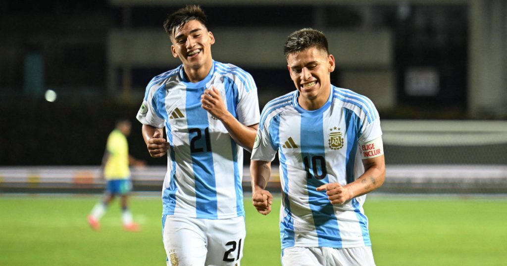 Argentina vs Colombia, en el Sudamericano sub 20: cuándo y a qué hora juegan