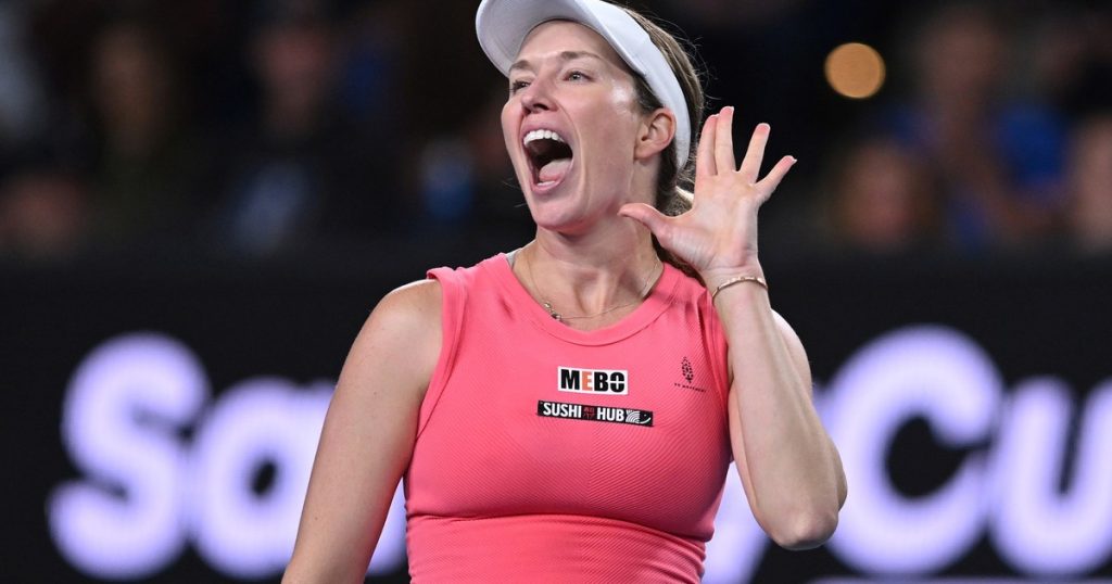 Danielle Collins y su show de burlas al público del Abierto de Australia con una salvaje nota postpartido: "¡Gracias por el cheque!"