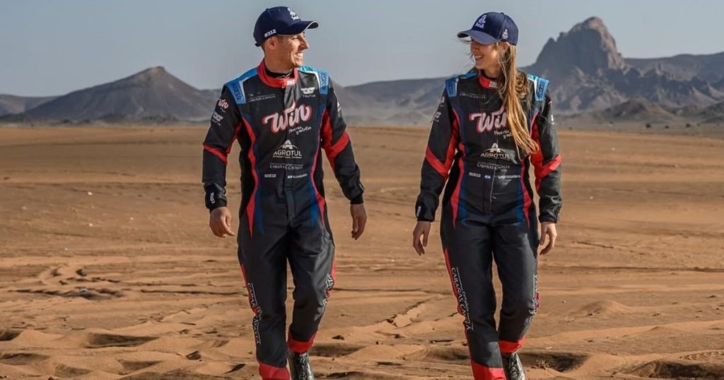 Rally Dakar 2025: Nicolás Cavigliasso y Valentina Pertegarini, el matrimonio cordobés gritó campeón a pura emoción en Shubaytah