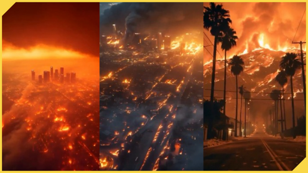 ¿Son reales estas imágenes virales sobre los fatales incendios de Los Ángeles?