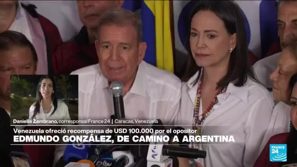 Informe desde Caracas: Policía venezolana ofrece recompensa a quien informe sobre Edmundo González