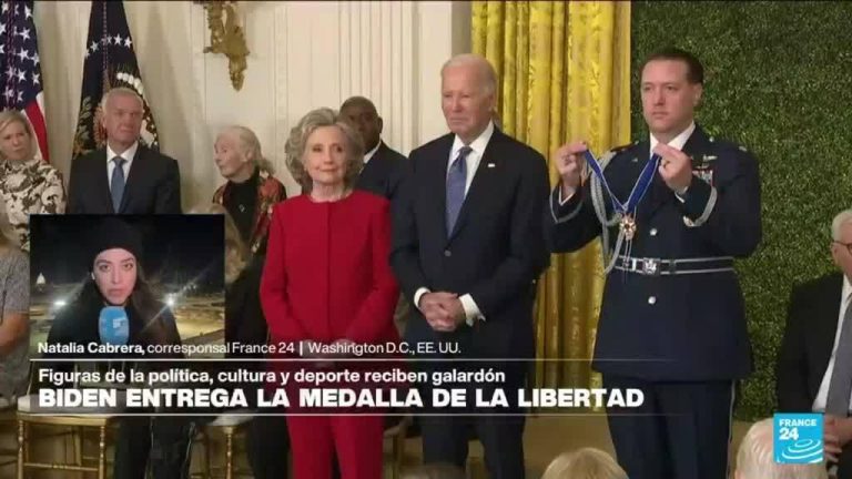 Joe Biden entregó la Medalla de la Libertad a 19 personalidades