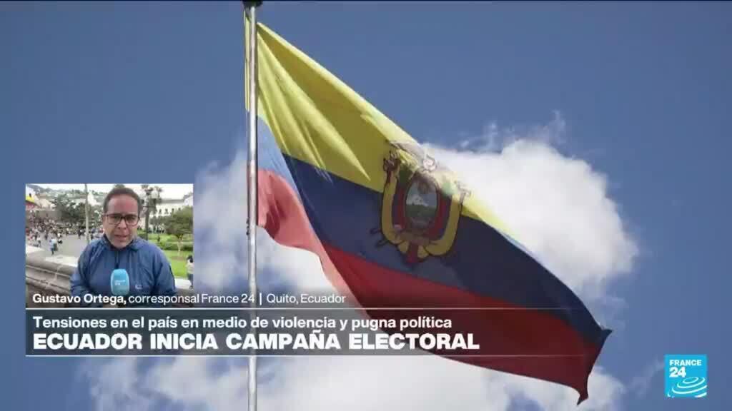 Informe desde Quito: comienza la campaña electoral en Ecuador en medio de una crisis política