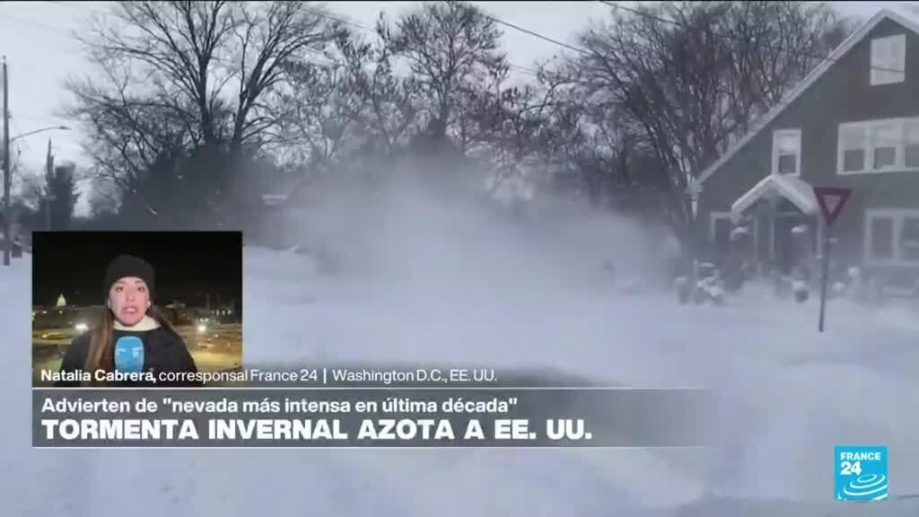 Informe desde Washington: tormenta invernal azota Estados Unidos