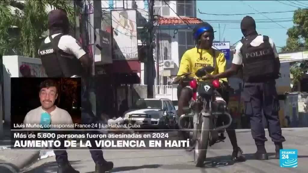 Informe desde La Habana: Haití registra un aumento del 20% en la tasa de homicidios