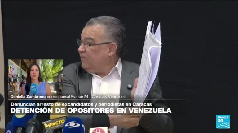 Informe desde Caracas: denuncian una ola de detenciones de opositores en Venezuela