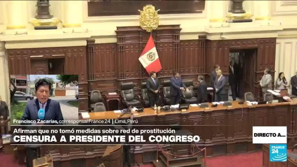 Directo a... Lima y la moción de censura contra el presidente del Congreso peruano