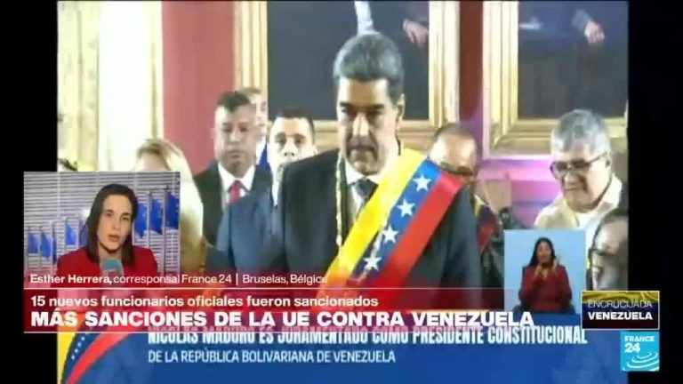 Informe desde Bruselas: UE impone nuevas sanciones a Gobierno de Nicolás Maduro