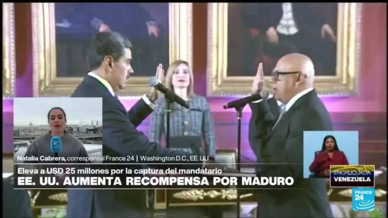 Informe desde Washington: EE. UU. aumentó la recompensa por el arresto de Nicolás Maduro