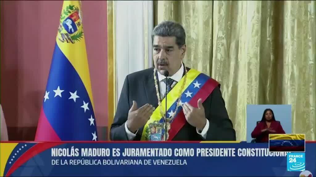 Nicolás Maduro asume la Presidencia de Venezuela en medio de críticas y sanciones