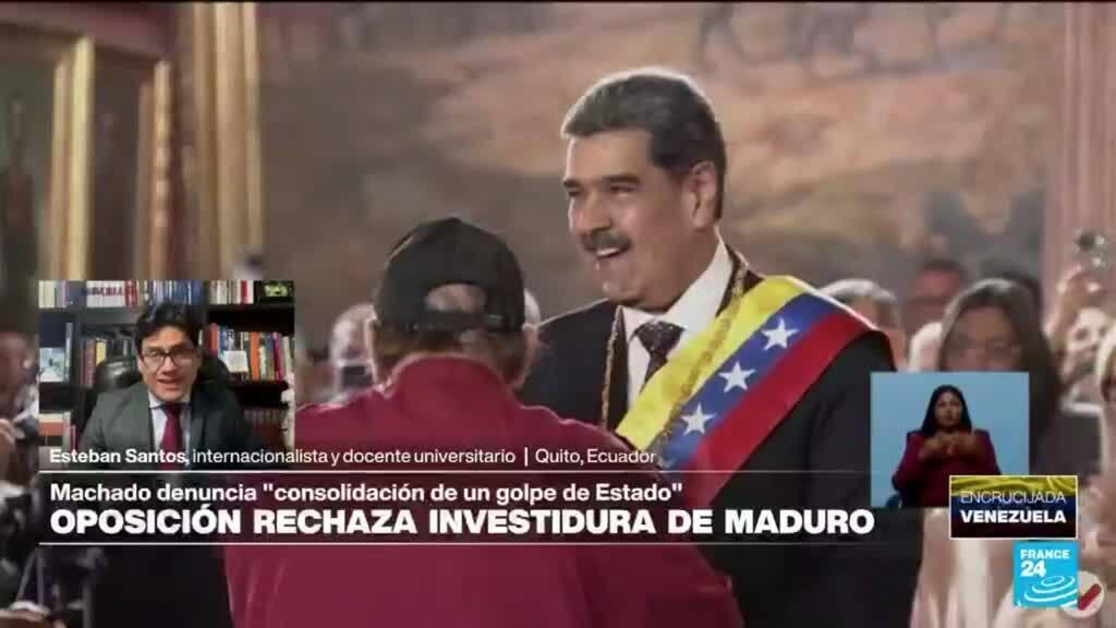 Esteban Santos: 'Hay que reconocer que Nicolás Maduro está aislado y la oposición, reforzada'