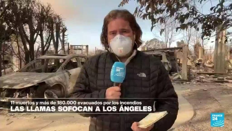 Informe desde Lon Ángeles: autoridades solo han podido controlar 8 por ciento de los incendios