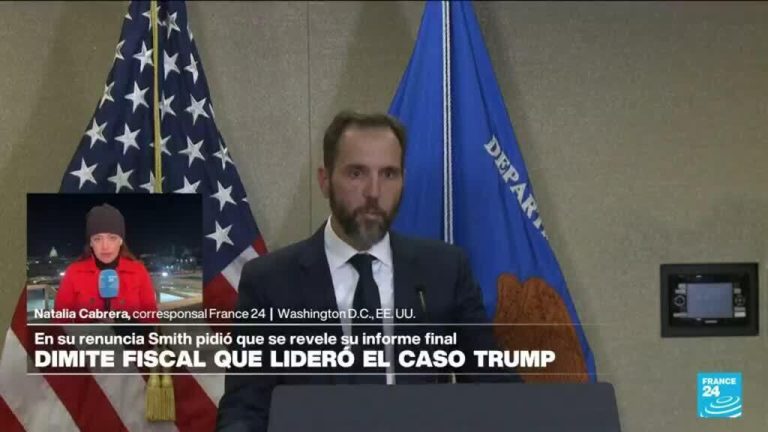 Informe desde Washington: renunció el fiscal especial Jack Smith, que investigó a Trump