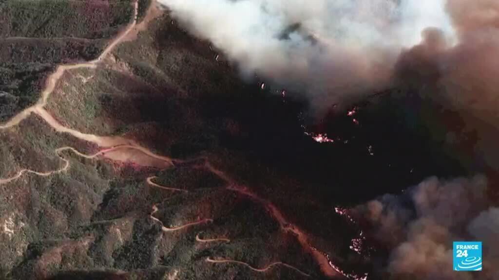 Bomberos y rescatistas se despliegan en California para atender la emergencia por las llamas