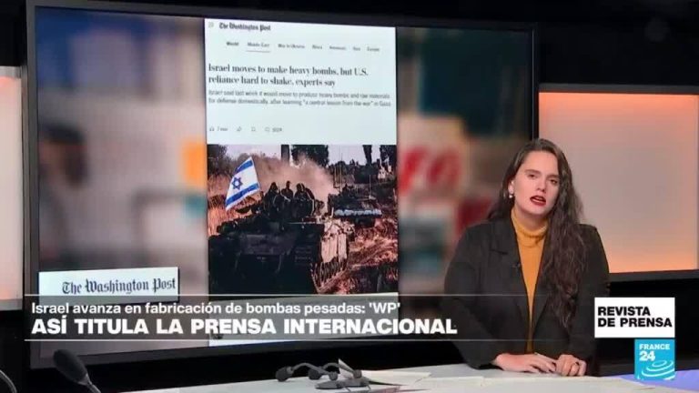 "Israel quiere fabricar bombas pesadas, pero la dependencia de EE. UU. es difícil de eliminar": 'WP'