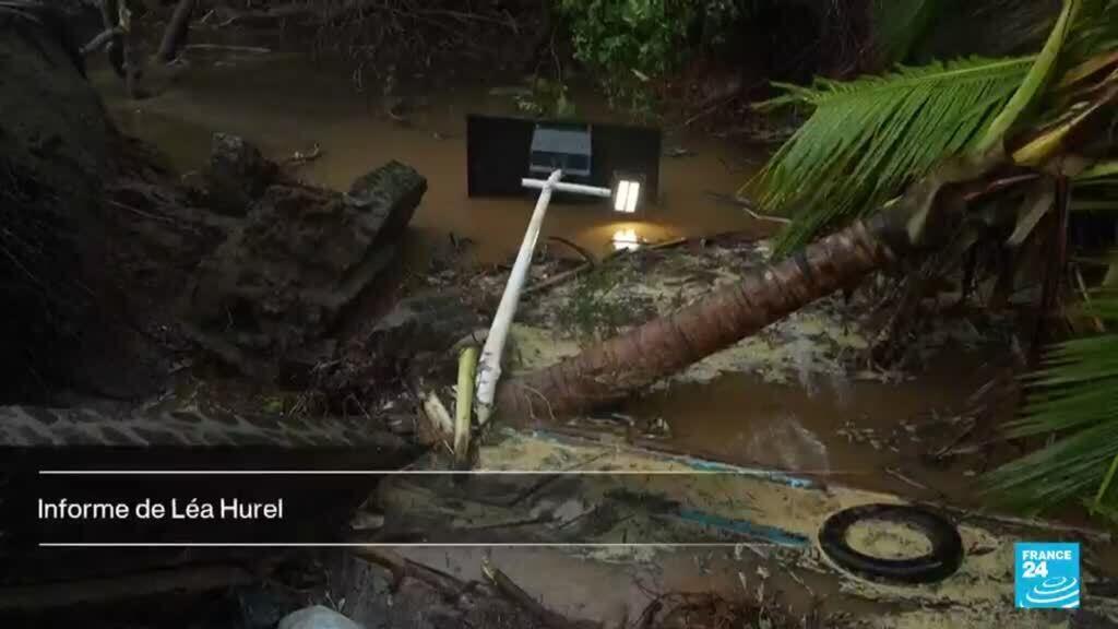 Mayotte, en alerta roja por el paso de la tormenta tropical Dikeledi