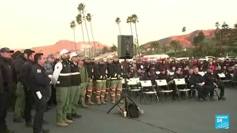 EE. UU.: bomberos y militares de México llegaron a Los Ángeles para combatir los incendios