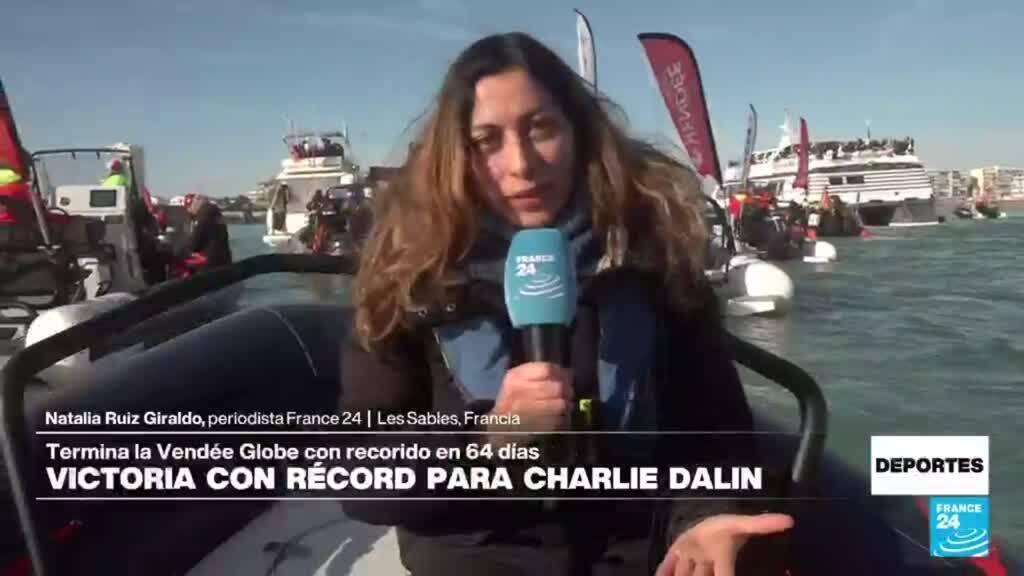 Victoria con récord para Charlie Dalin en la Vendée Globe