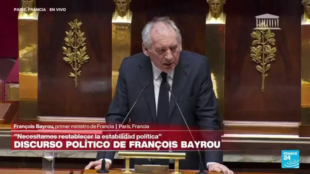 "Francia nunca ha estado tan endeudada como hoy": François Bayrou, primer ministro francés