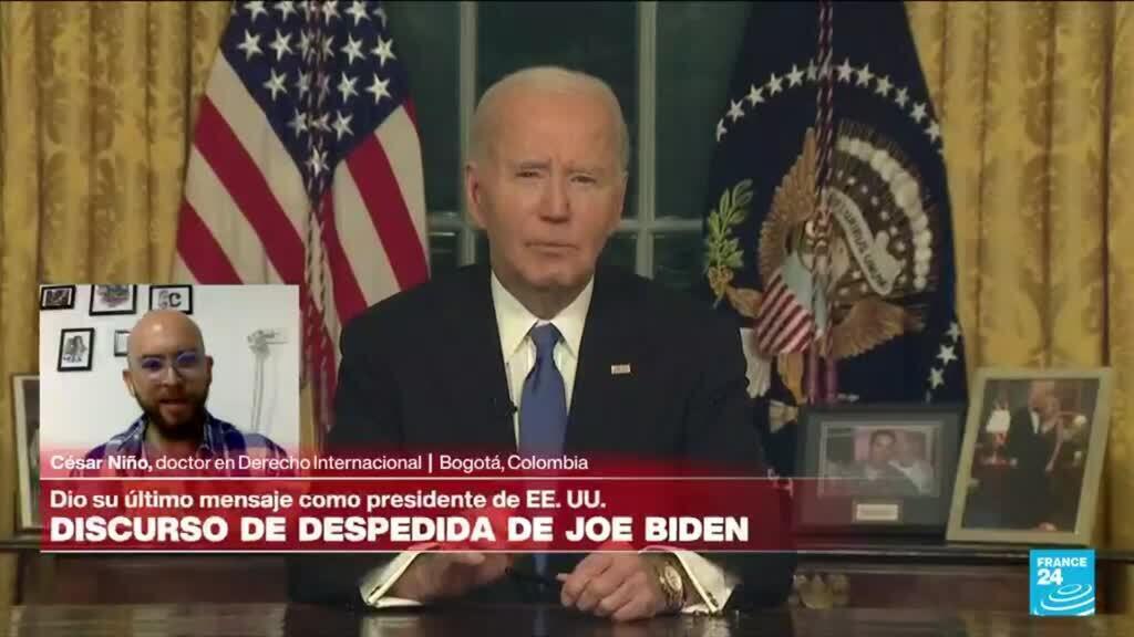 César Niño: 'El presidente Biden hizo una lectura de su Administración en clave de triunfos'