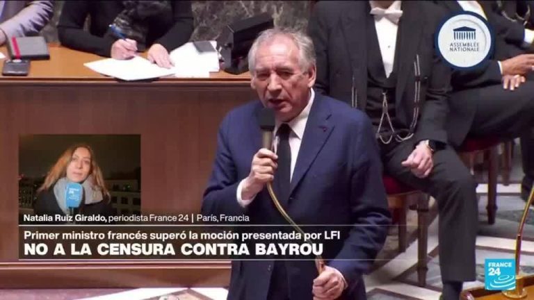 Informe desde París: François Bayrou superó su primera moción de censura en la Asamblea francesa