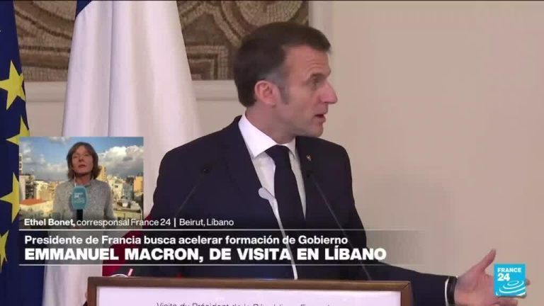 Informe desde Beirut: Macron manifiesta su apoyo al nuevo Gobierno de Líbano