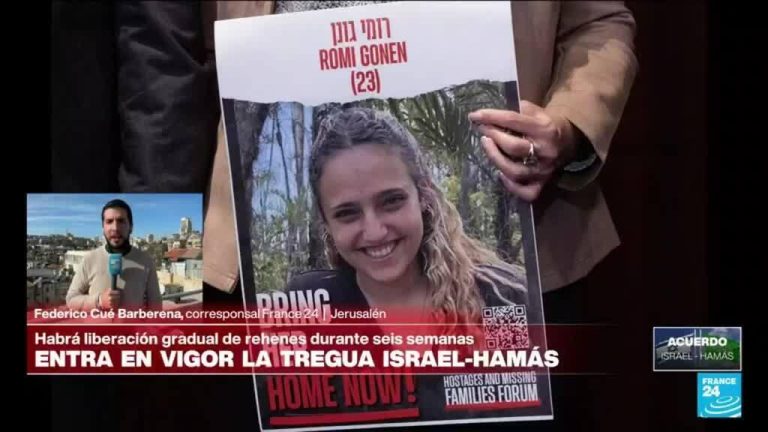 Informe desde Jerusalén: tres mujeres civiles serán las primeras rehenes liberadas por Hamás