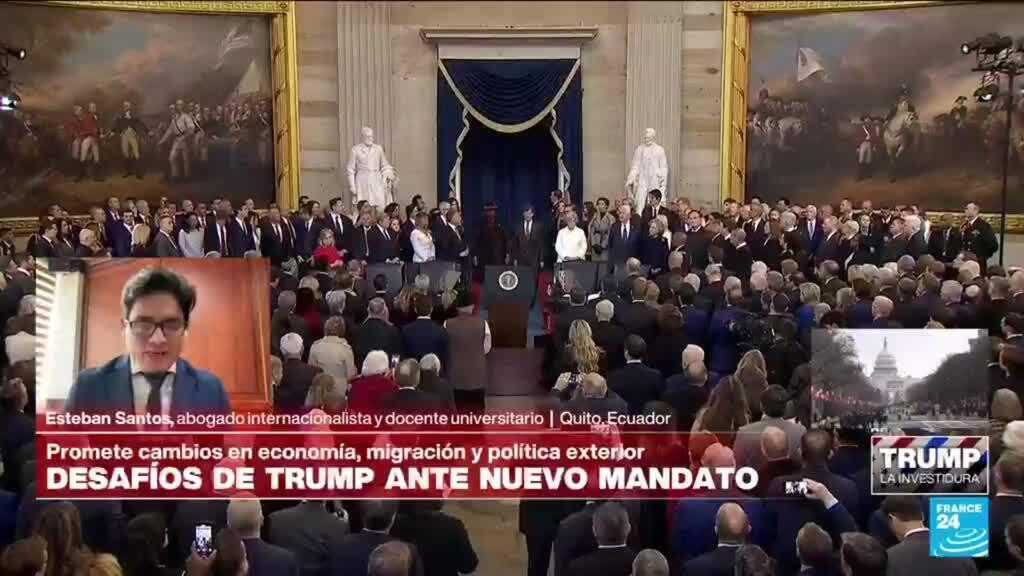 Esteban Santos: "El Trump 2.0 es un presidente sin tapujos"