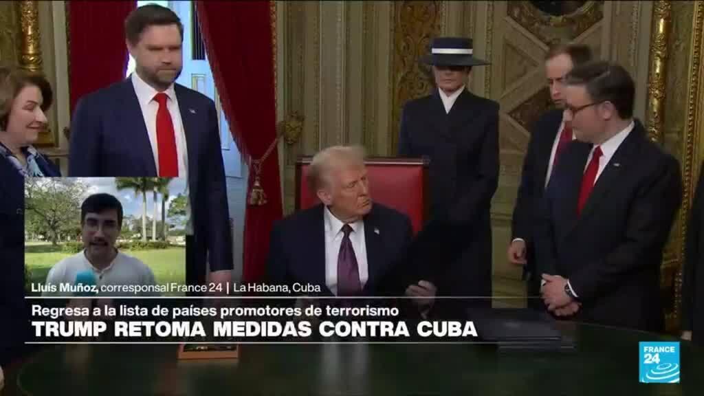 Informe desde La Habana: Trump devuelve a Cuba a la lista de países promotores del terrorismo