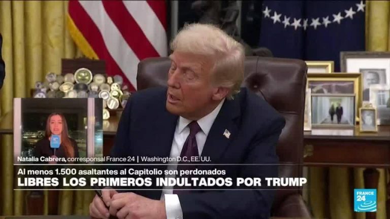 Informe desde Washington: las figuras del asalto al Capitolio que fueron indultadas por Trump