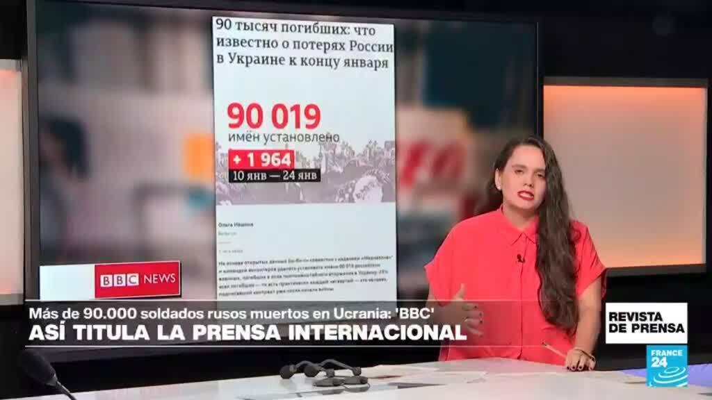 "90.000 muertos: lo que se sabe de las pérdidas rusas en Ucrania": 'BBC Rusia'