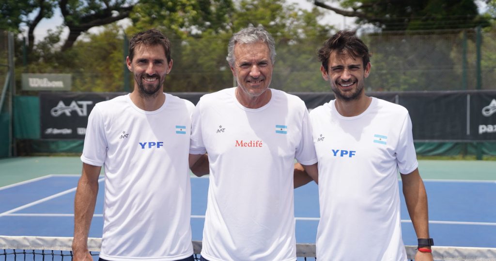 Con Frana a la cabeza y sin pensar en las complicaciones de última hora, el equipo argentino de Copa Davis armó las valijas para ir a Noruega