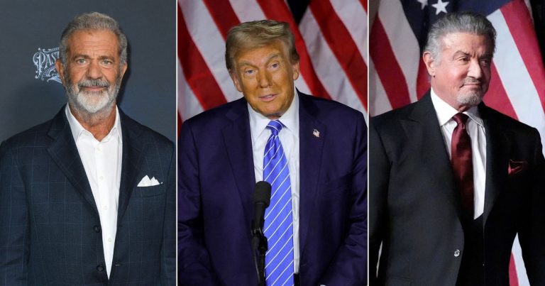 Donald Trump nombró a Stallone, Mel Gibson y  Jon Voight como "embajadores especiales" en Hollywood: ¿El regreso de Los tres chiflados?