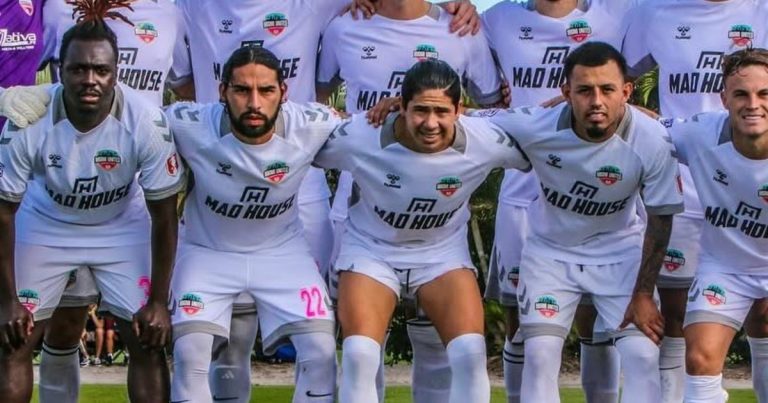 Miami United, el equipo olvidado en la ciudad donde reina Messi, saca chapa y festeja los goles de otro crack argentino