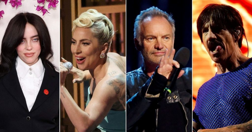 Estrellas del pop y el rock darán un concierto por los incendios en California, desde Billie Eilish y Lady Gaga hasta Red Hot Chili Peppers y Sting