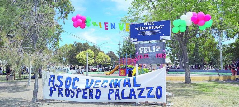 El barrio Palazzo cumplió 64 años y lo festejan este sábado 25 con actividades en la plaza César Brugo