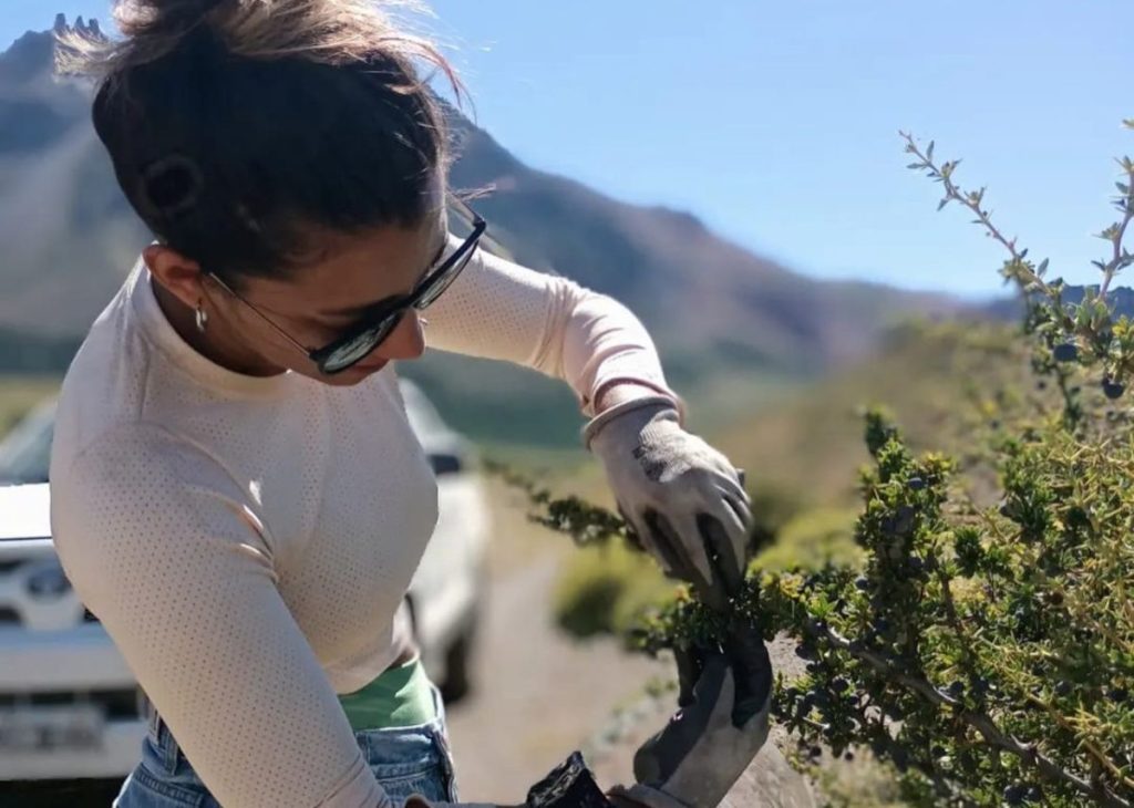 Con el apoyo de la Provincia becaria chubutense presentó un innovador estudio