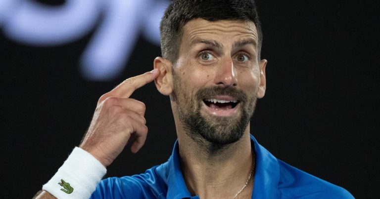 Polémica en el Abierto de Australia: el periodista que se había burlado de Djokovic dio marcha atrás y le ofreció disculpas