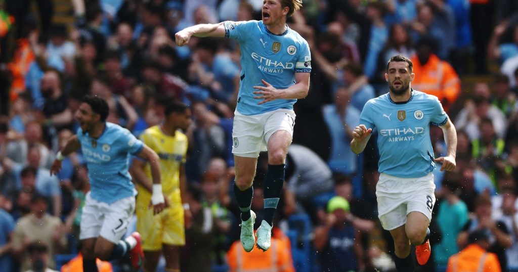 Premier League: Manchester City se despertó a tiempo y goleó al Crystal Palace, mientras Guardiola estuvo encendido con el público