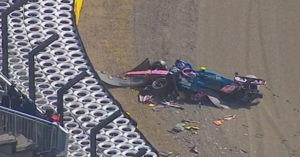 Gran Premio de Japón de Fórmula 1: Jack Doohan volvió a destrozar el auto de Alpine en una accidentada segunda práctica