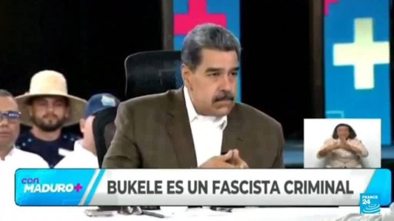 Maduro acusa a Bukele de "violar los derechos humanos" de los deportados venezolanos