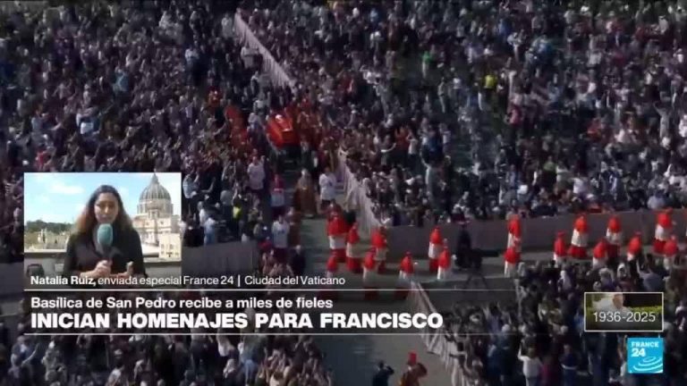 Informe desde Ciudad del Vaticano: cuerpo de Francisco fue trasladado a Basílica de San Pedro