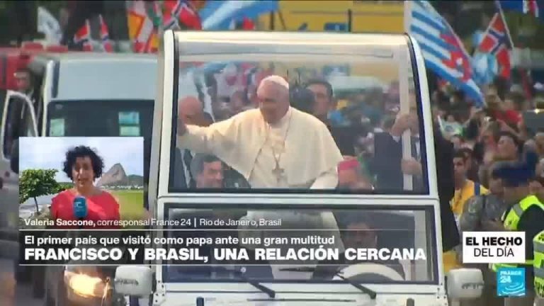 La relación cercana del papa Francisco y el Vaticano con Brasil