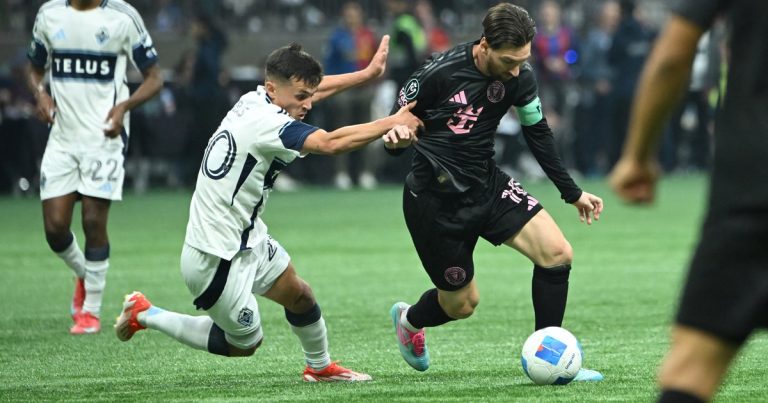 Duro cachetazo para el Inter Miami de Messi en Canadá: perdió 0-2 y necesita una heroica para ser finalista de la Concachampions