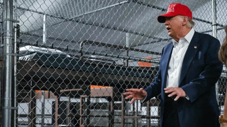 'Alligator Alcatraz', el polémico centro de detención de migrantes de Trump