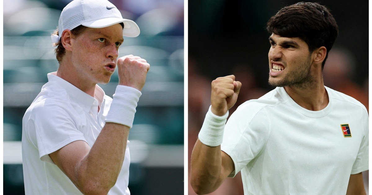 Carlos Alcaraz vs Jannik Sinner, por la final de Wimbledon: otro capítulo del nuevo clásico del tenis mundial, minuto a minuto