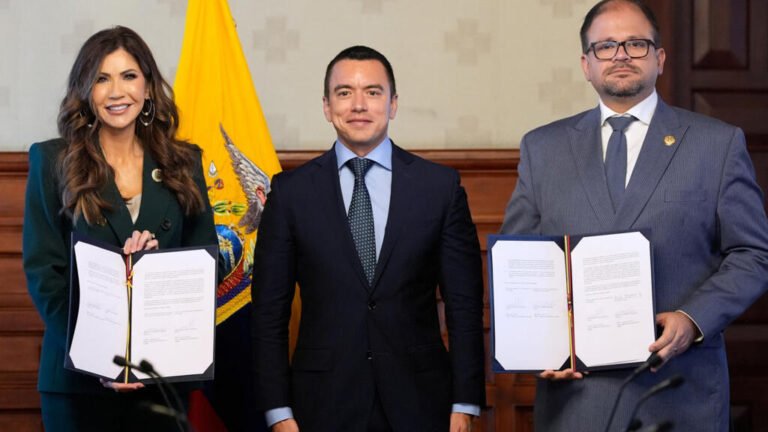 Ecuador y Estados Unidos estrechan sus lazos en materia de seguridad y migración