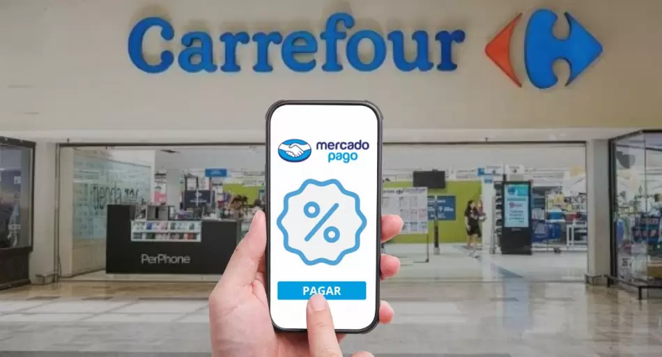 Descuentazo en Carrefour pagando con Mercado Pago este jueves 17 de julio
