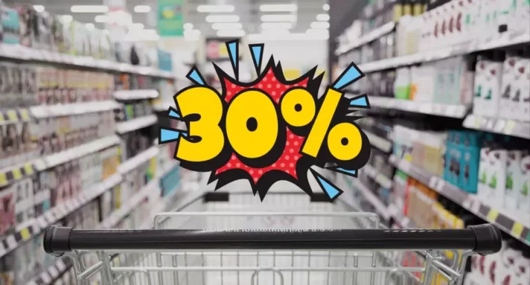 Oferton en supermercados. Aprovechá un 30% de descuento este miércoles 9 de julio